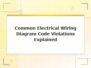 Common Electrical Wiring Diagram Code Violations Explained
