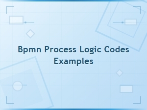 Bpmn Process Logic Codes Examples for Flowcharts and Diagrams